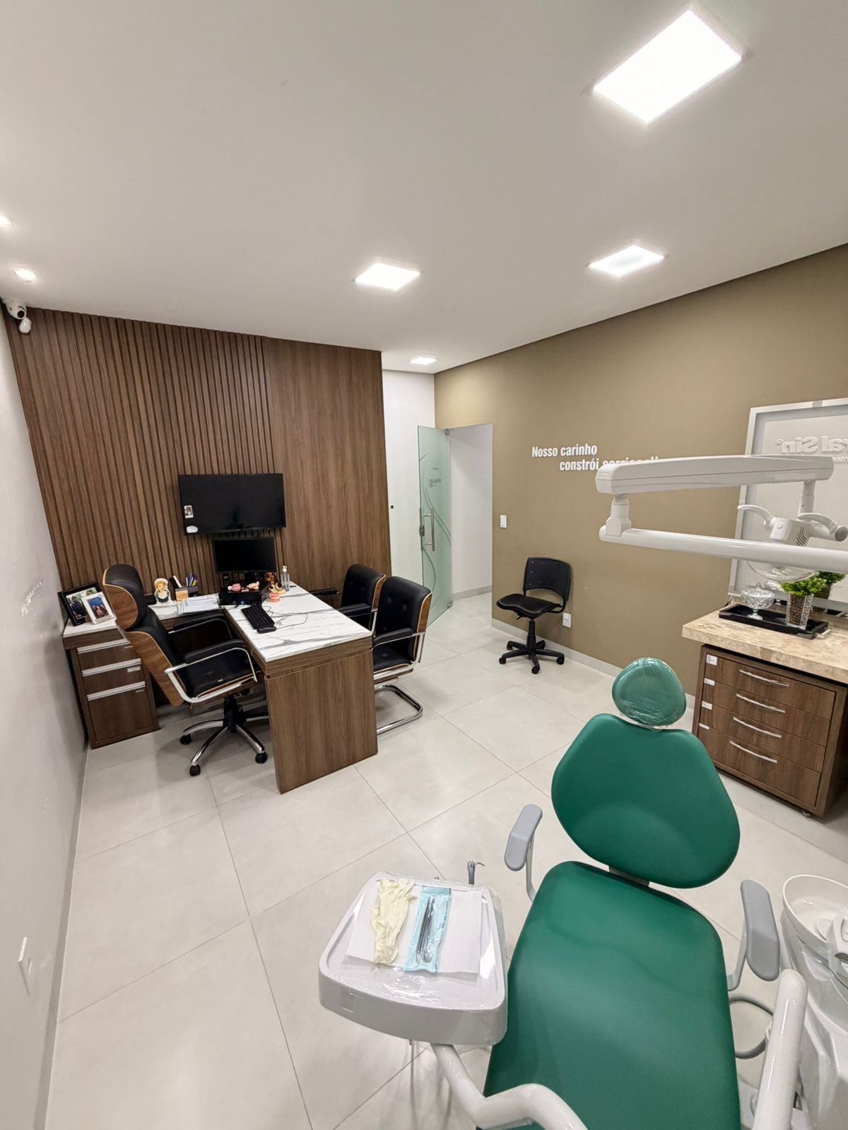 Ambiente da clínica Oral Sin